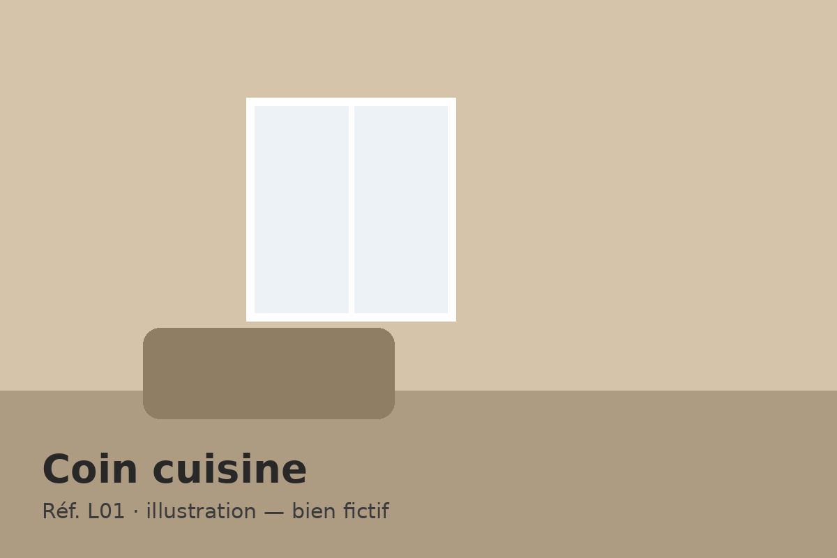 Illustration 2 — Appartement 1 pièce 24 m²