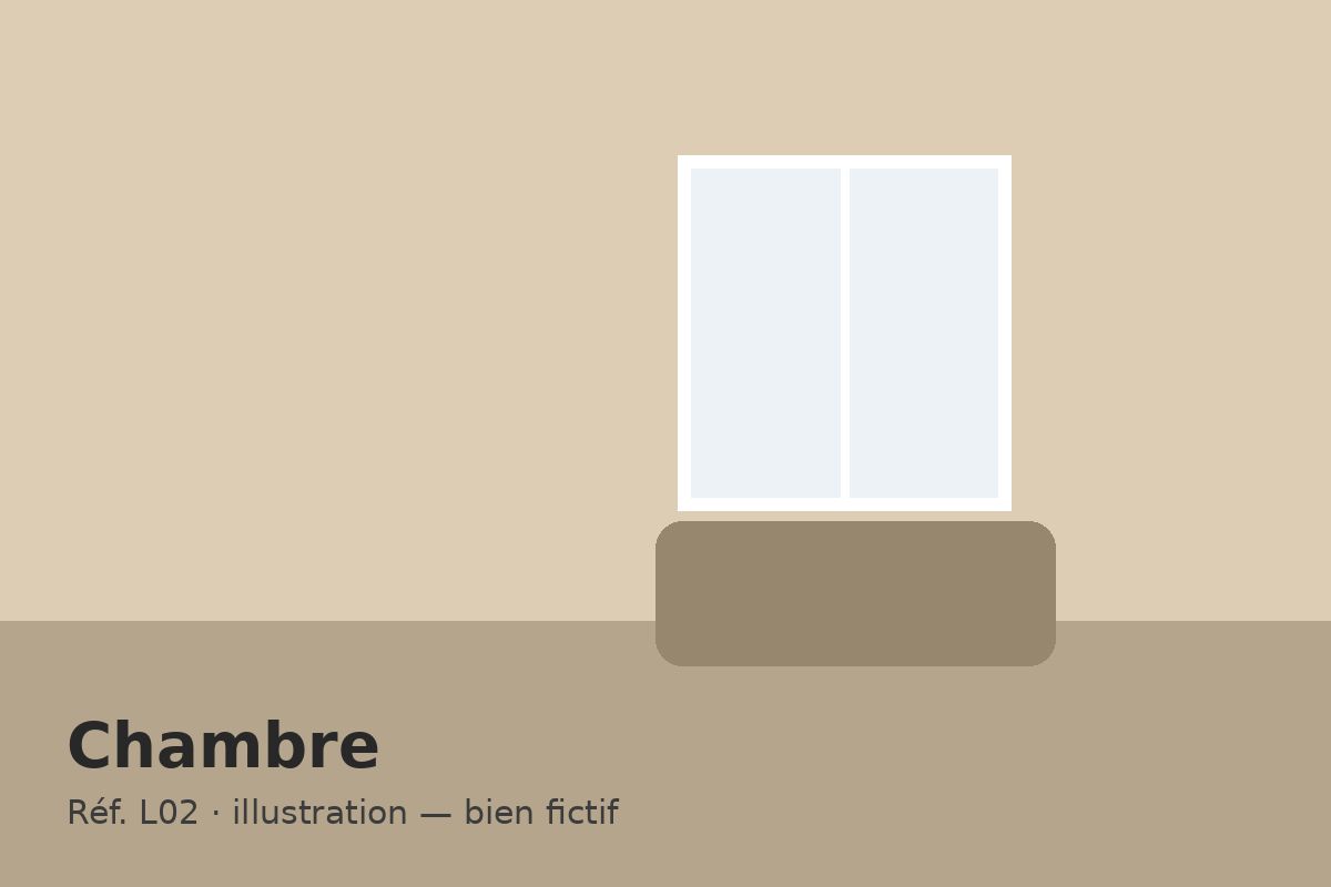 Illustration 2 — Appartement 2 pièces 44 m²