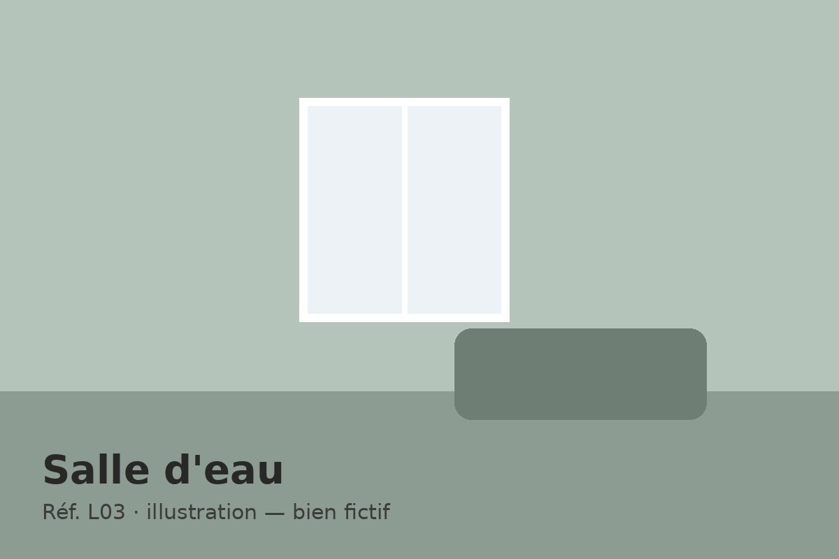 Illustration 3 — Chambre de bonne 1 pièce 10 m²