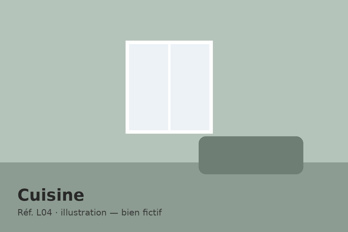 Illustration 3 — Appartement 3 pièces 62 m²