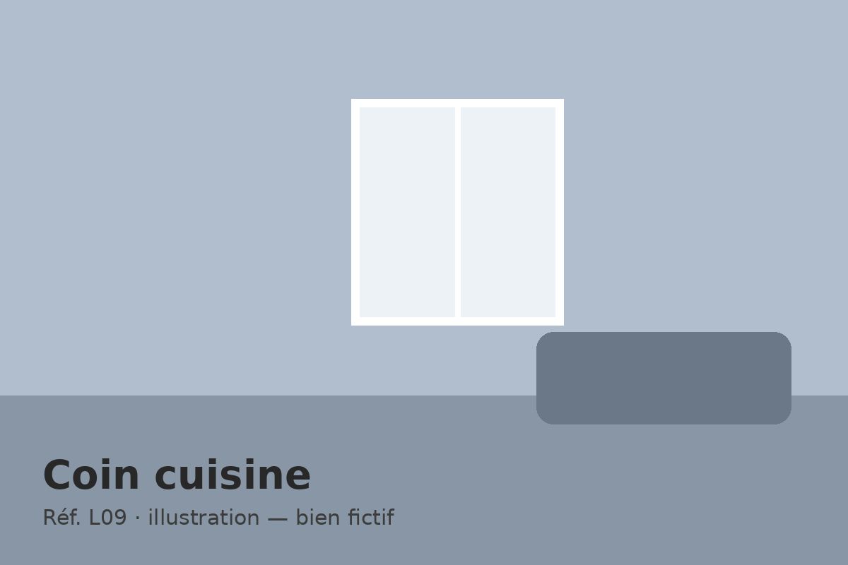 Illustration 2 — Appartement 1 pièce 19 m²