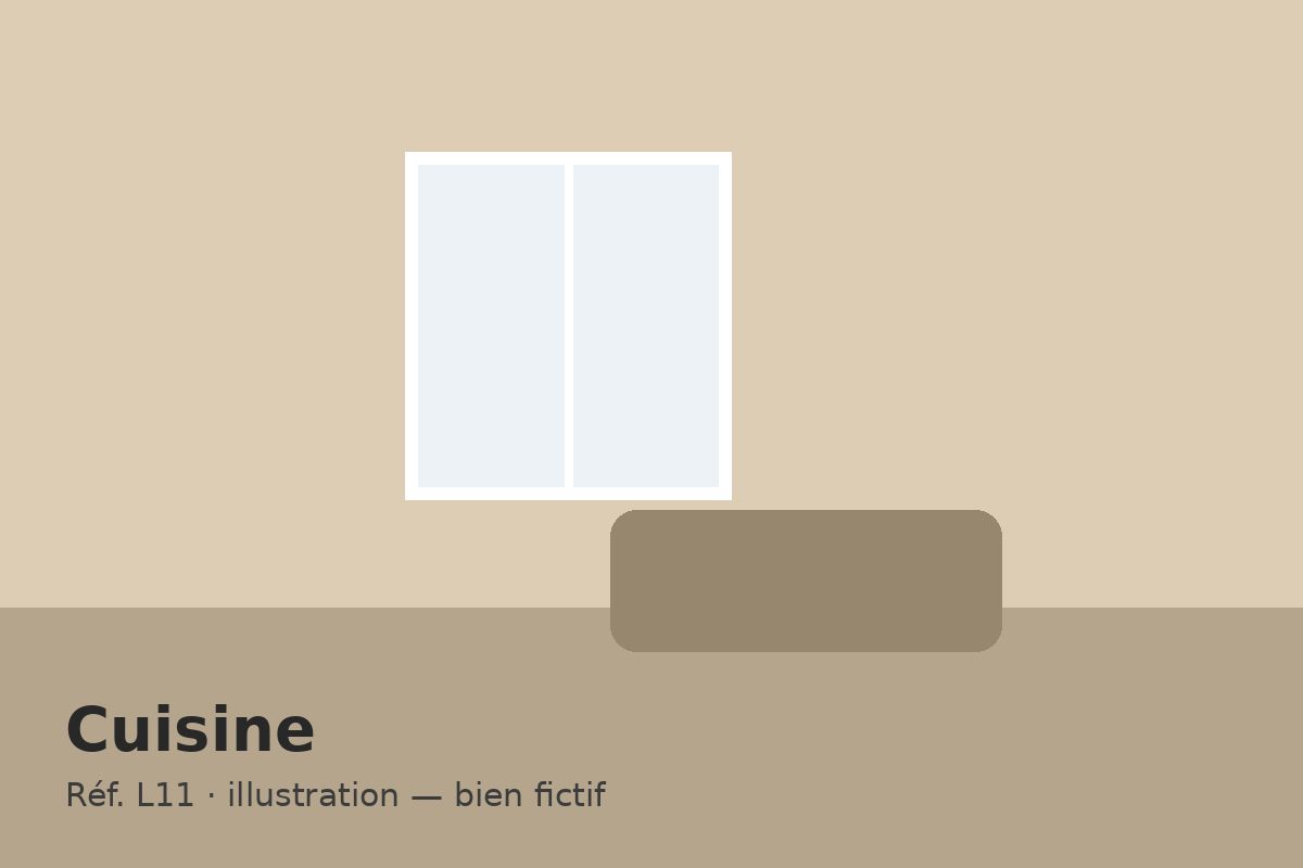 Illustration 3 — Appartement 2 pièces 46 m²