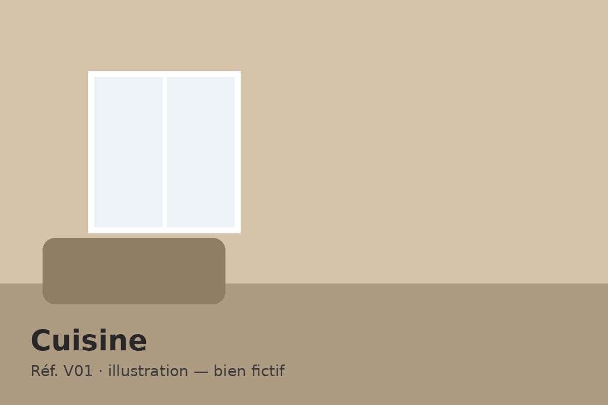 Illustration 3 — Appartement 3 pièces 62 m²