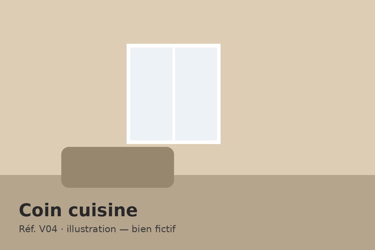 Illustration 2 — Appartement 1 pièce 22 m²