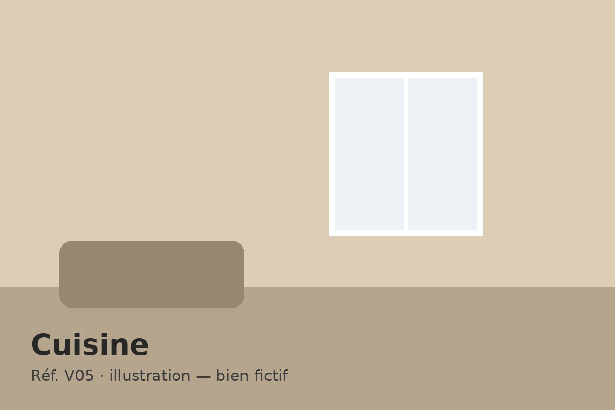 Illustration 3 — Appartement 3 pièces 58 m²